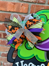 Load image into Gallery viewer, Halloween Kitty Door Hanger