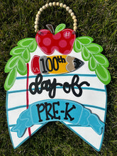 Load image into Gallery viewer, Interchangeable First + Last School Sign *READ DESCRIPTION*