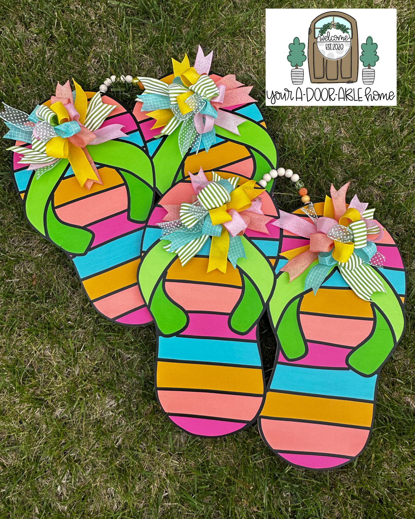 Flip Flops Door Hanger