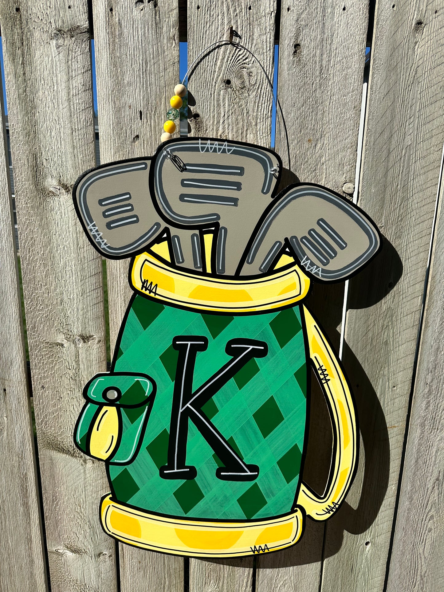 Golf Bag Door Hanger