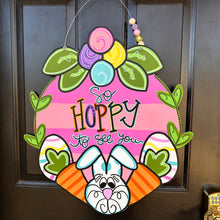 Load image into Gallery viewer, Hoppy to See You Door Hanger
