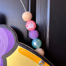 Load image into Gallery viewer, Girl Ducky Ribbon Leg Door Hanger
