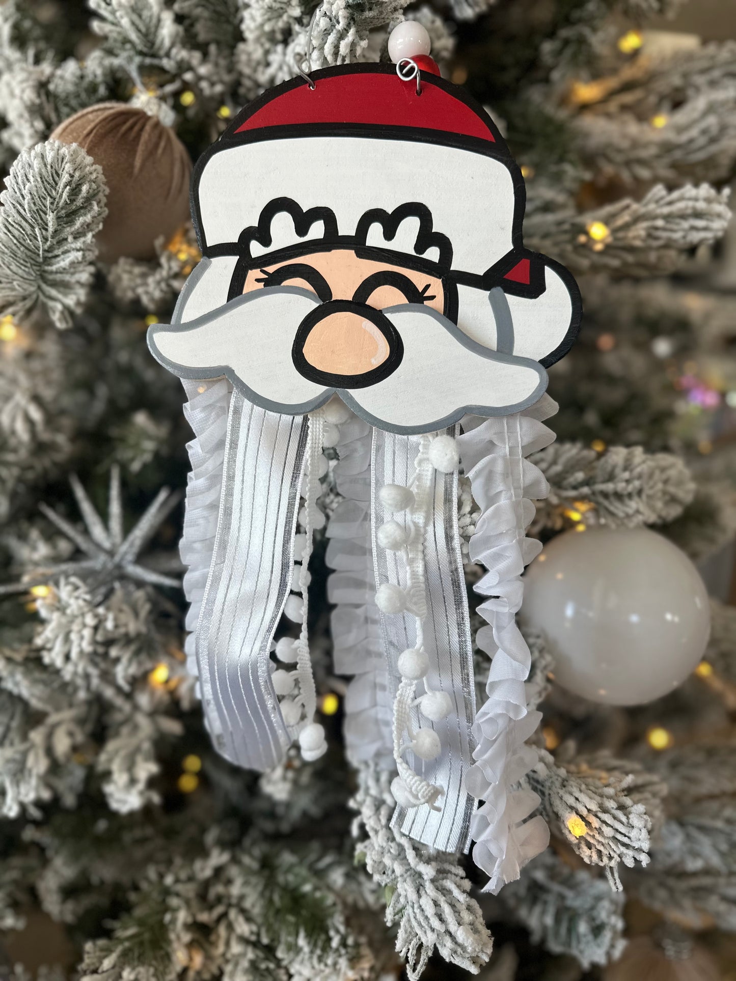 Santa Ornament