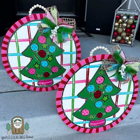 Christmas Tree Door Hanger
