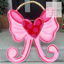 Load image into Gallery viewer, Valentine’s Day Bow Door Hanger
