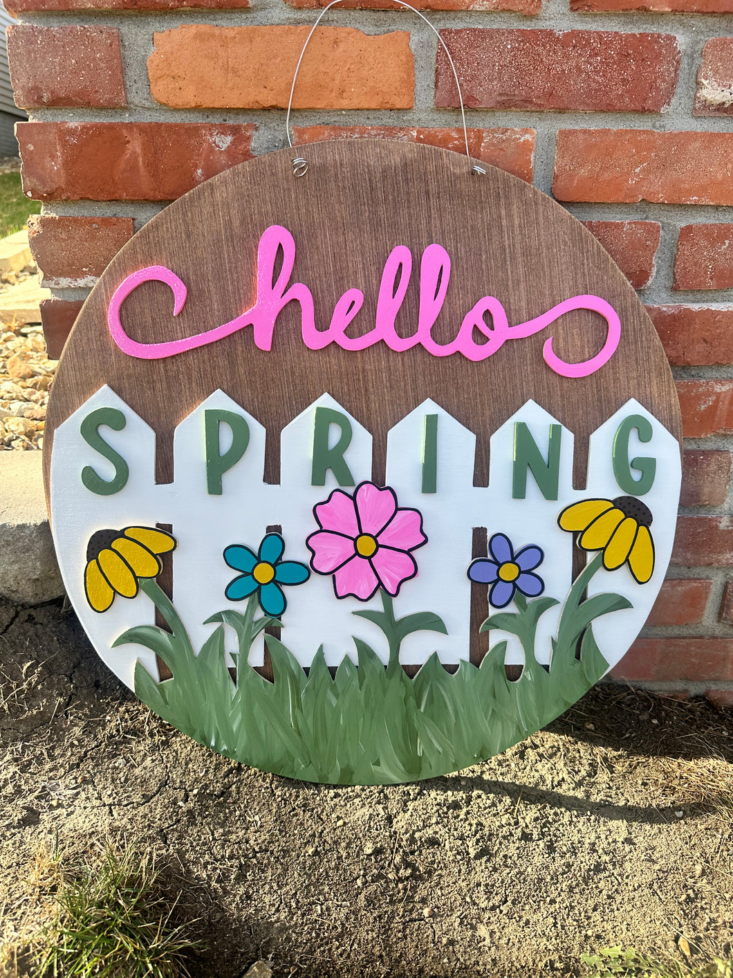 Hello Spring 3D Round