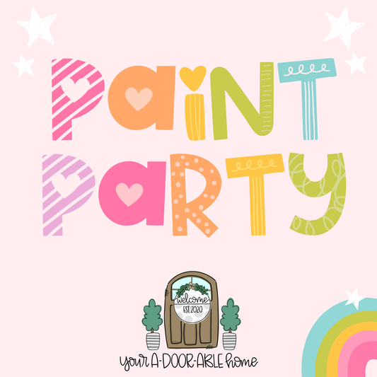 September 3rd Paint Party Reservation - The Corner in Waterloo