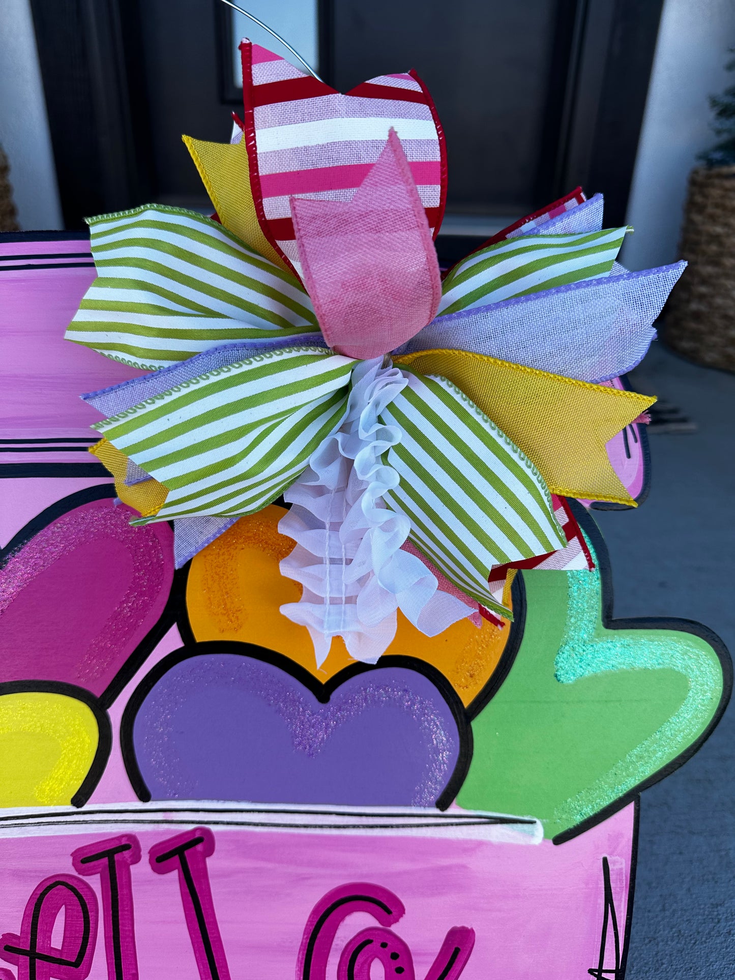 Hello Sweetheart Door Hanger