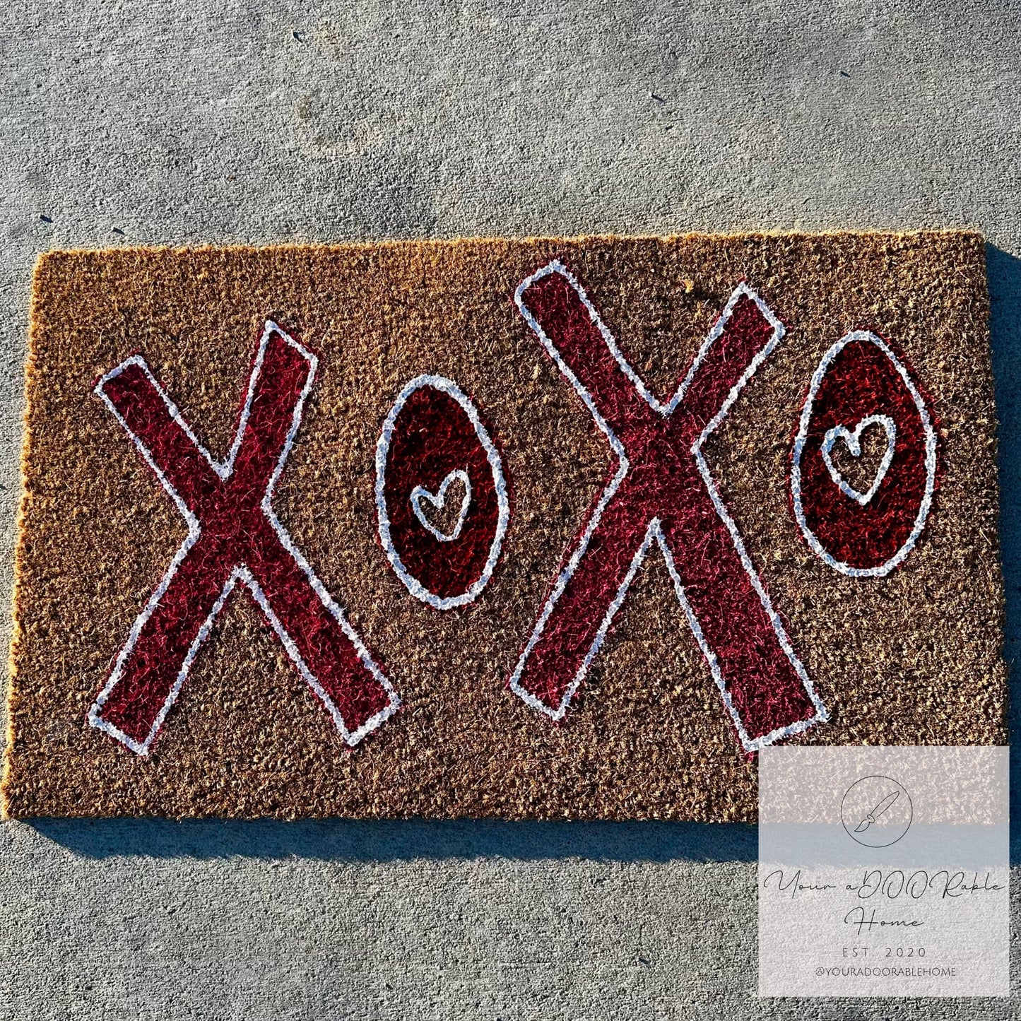 XOXO Door Mat