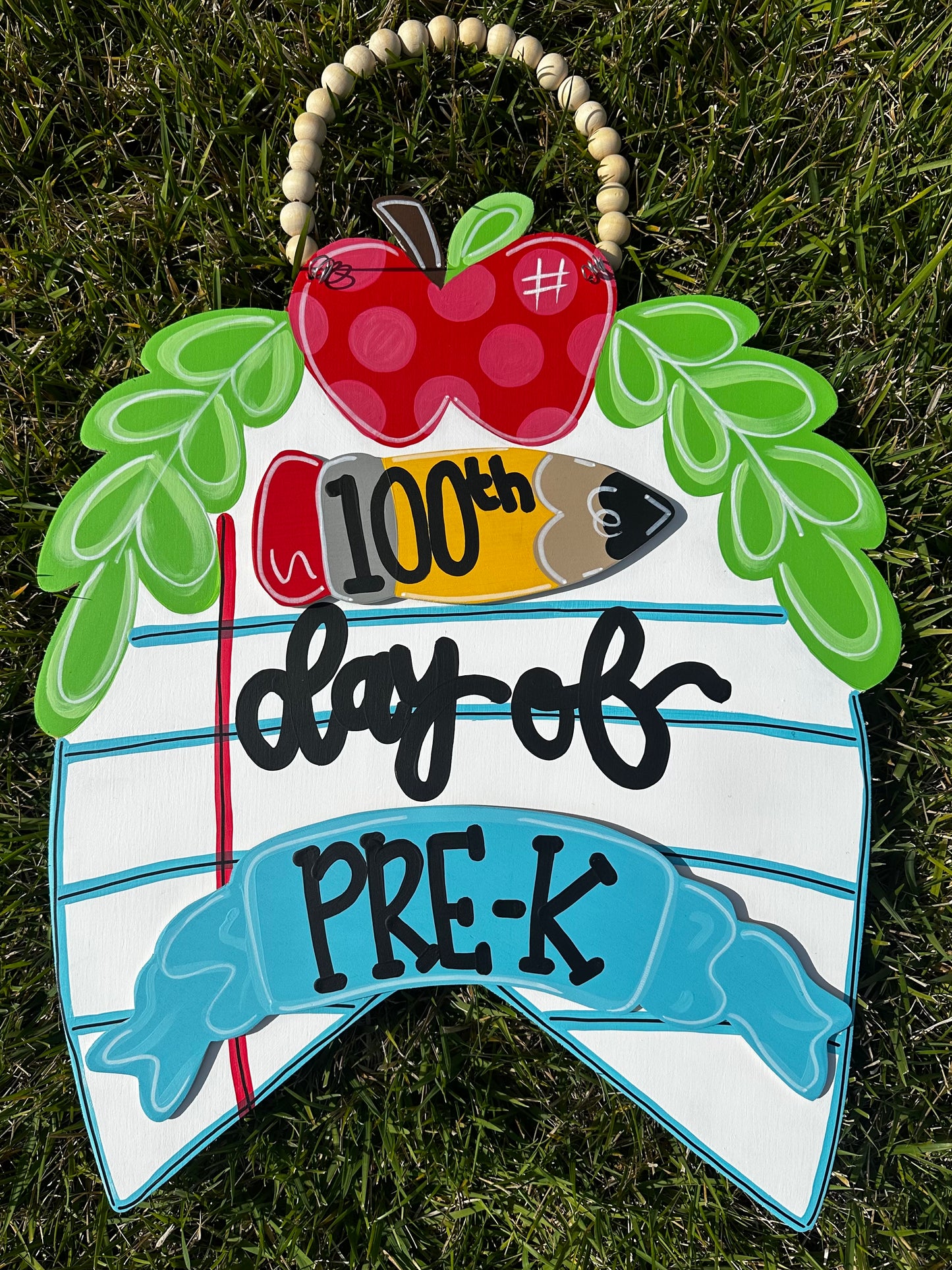 Interchangeable First + Last School Sign *READ DESCRIPTION*