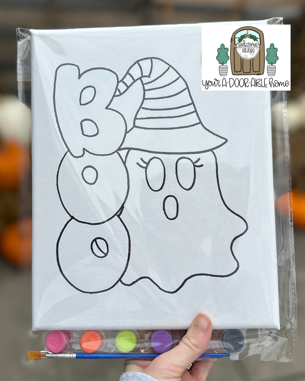 Boo Ghost Paint Kit