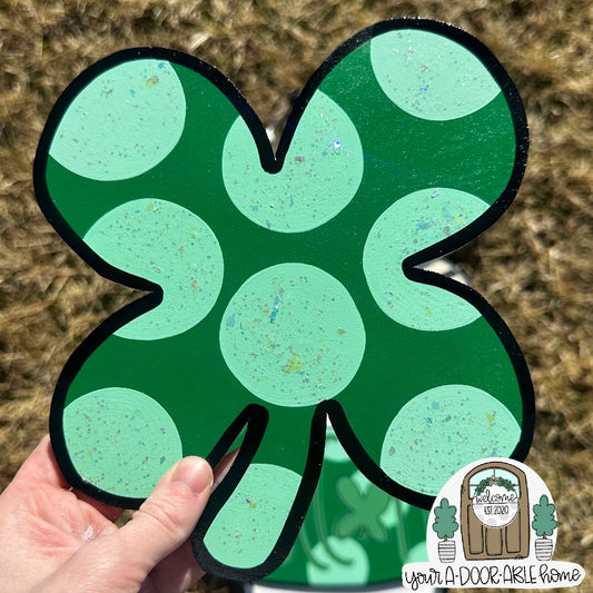 Polka Dot Shamrock Mini