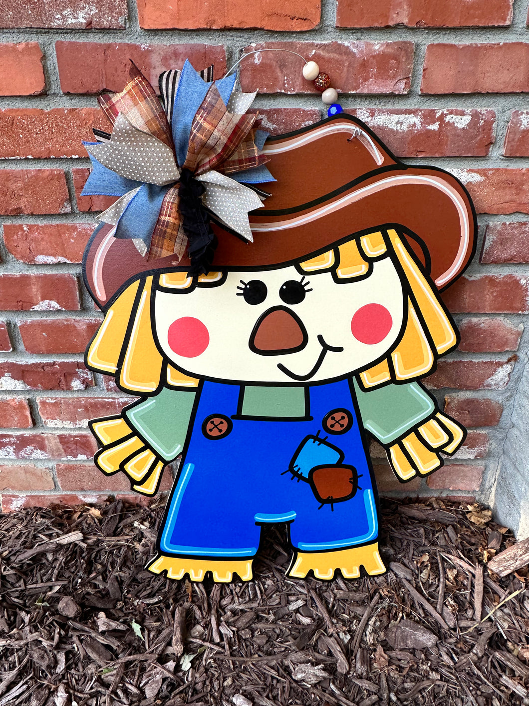 Scarecrow Door Hanger