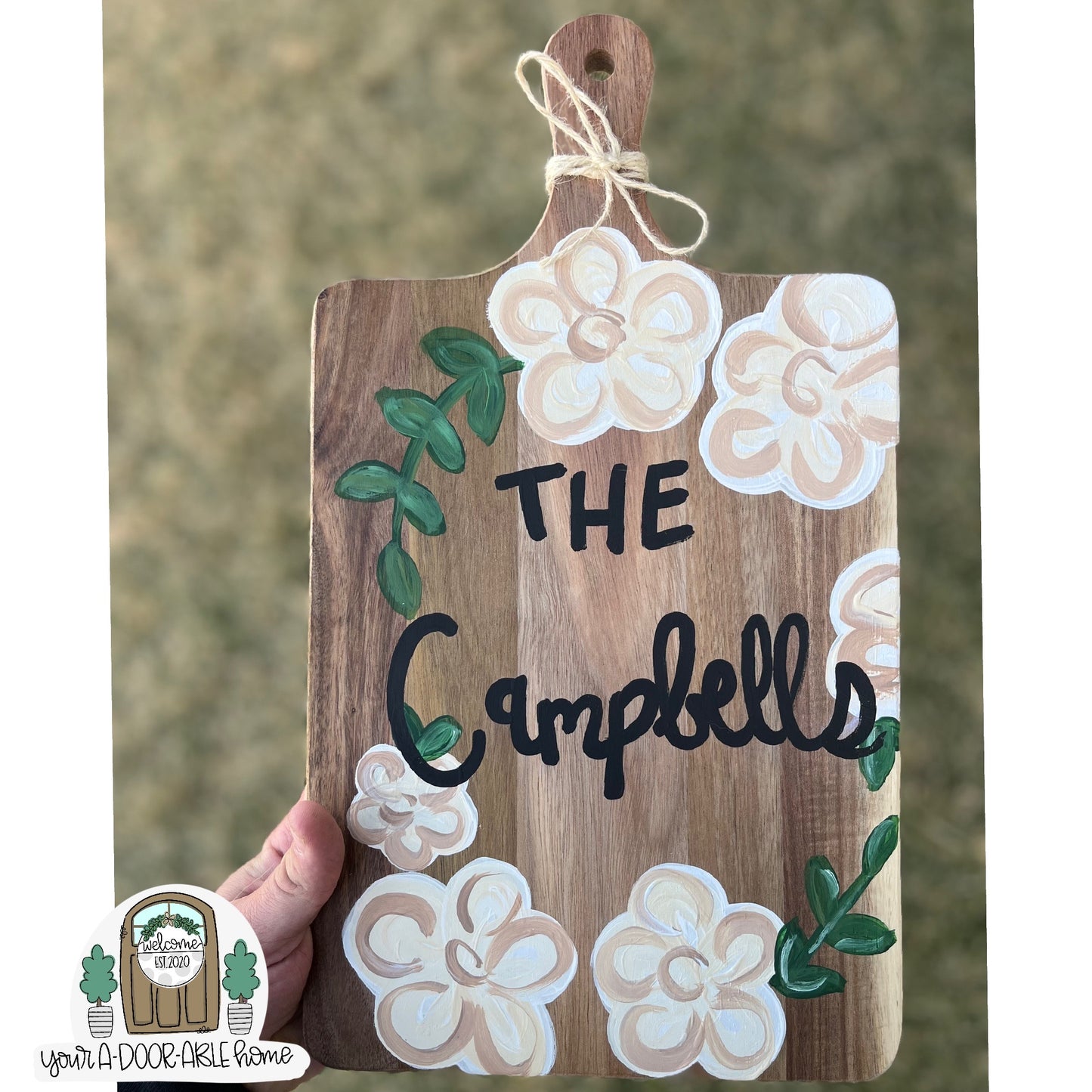 Custom Hand Painted Cutting Boards