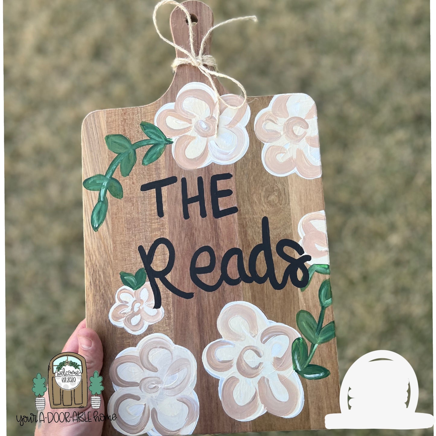 Custom Hand Painted Cutting Boards