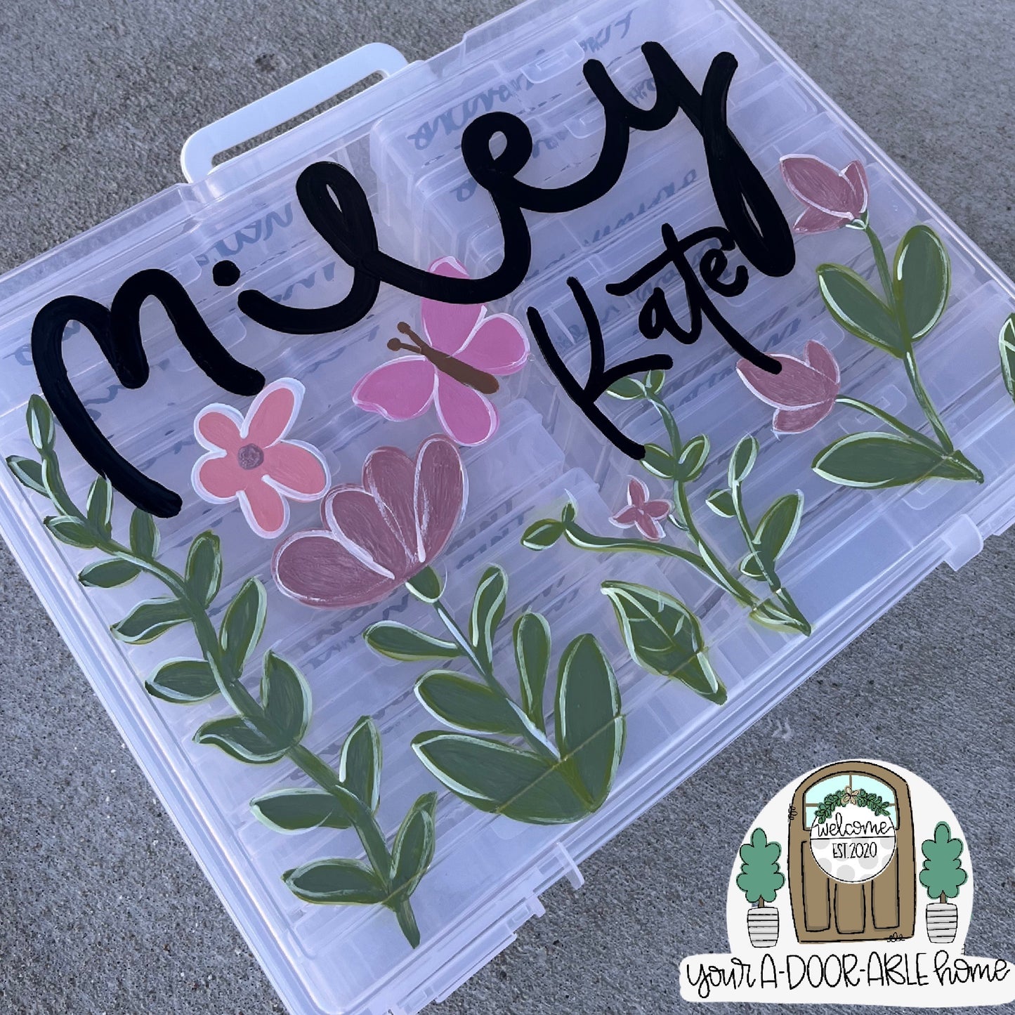 Floral Baby Memory Box