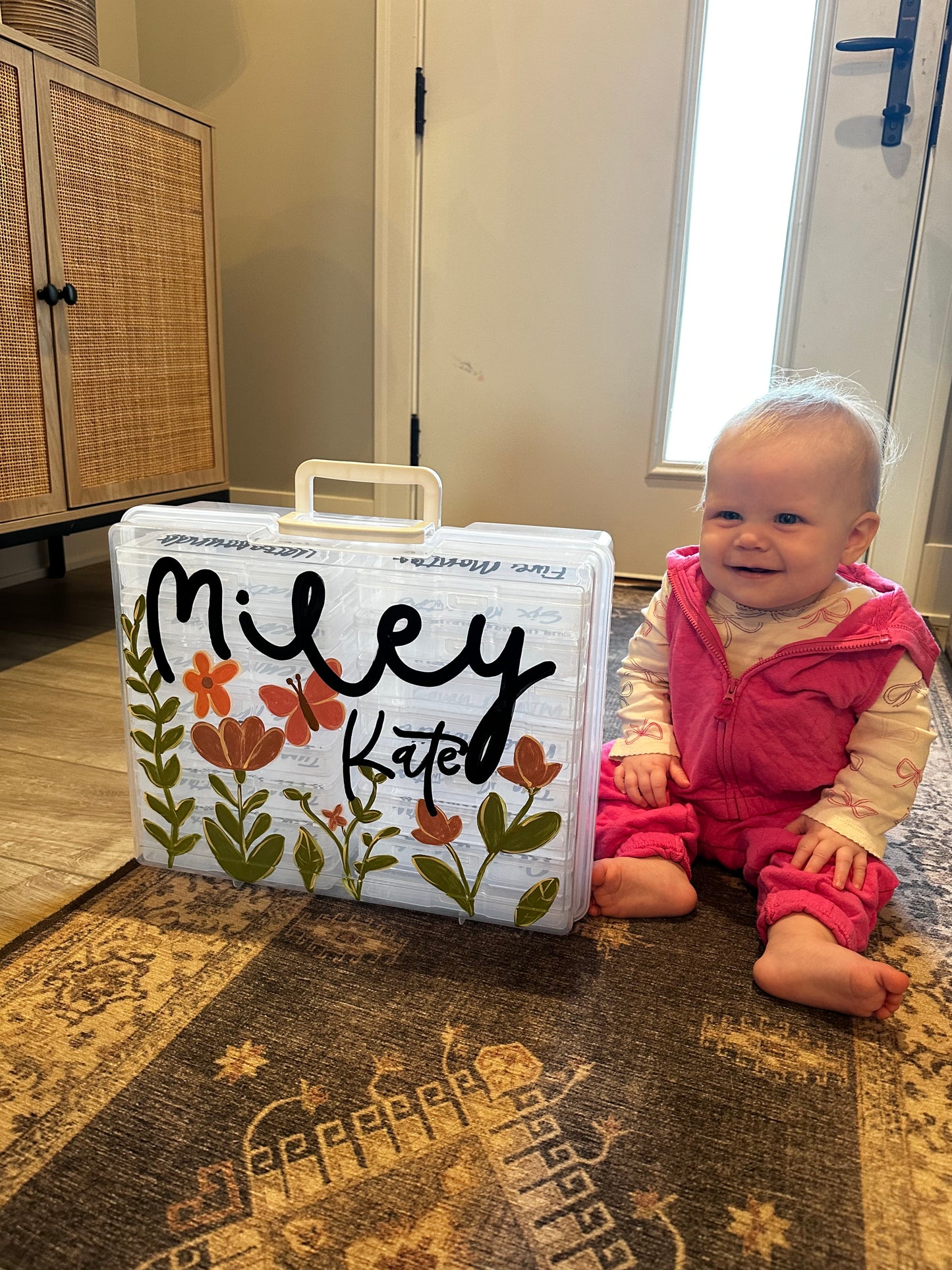 Floral Baby Memory Box