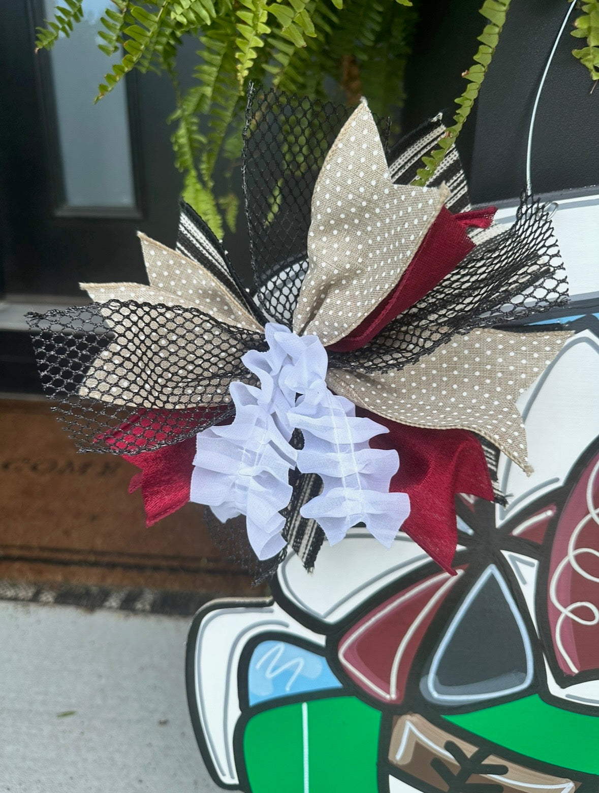 Waverly Football Door Hanger