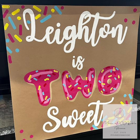 Custom Birthday Banner