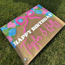 Load image into Gallery viewer, Custom Birthday Banner
