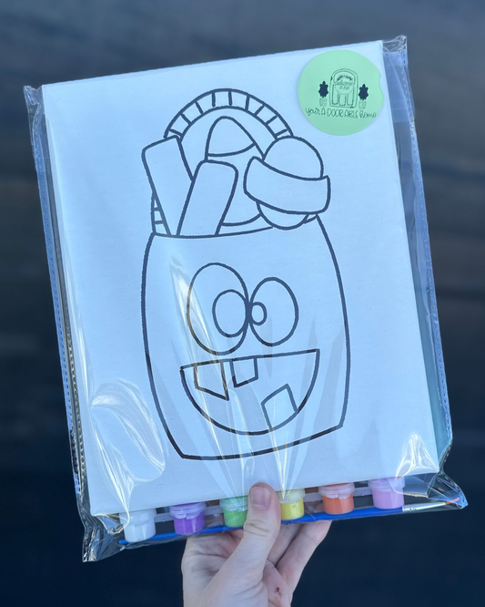 Silly Candy Basket Paint Kit