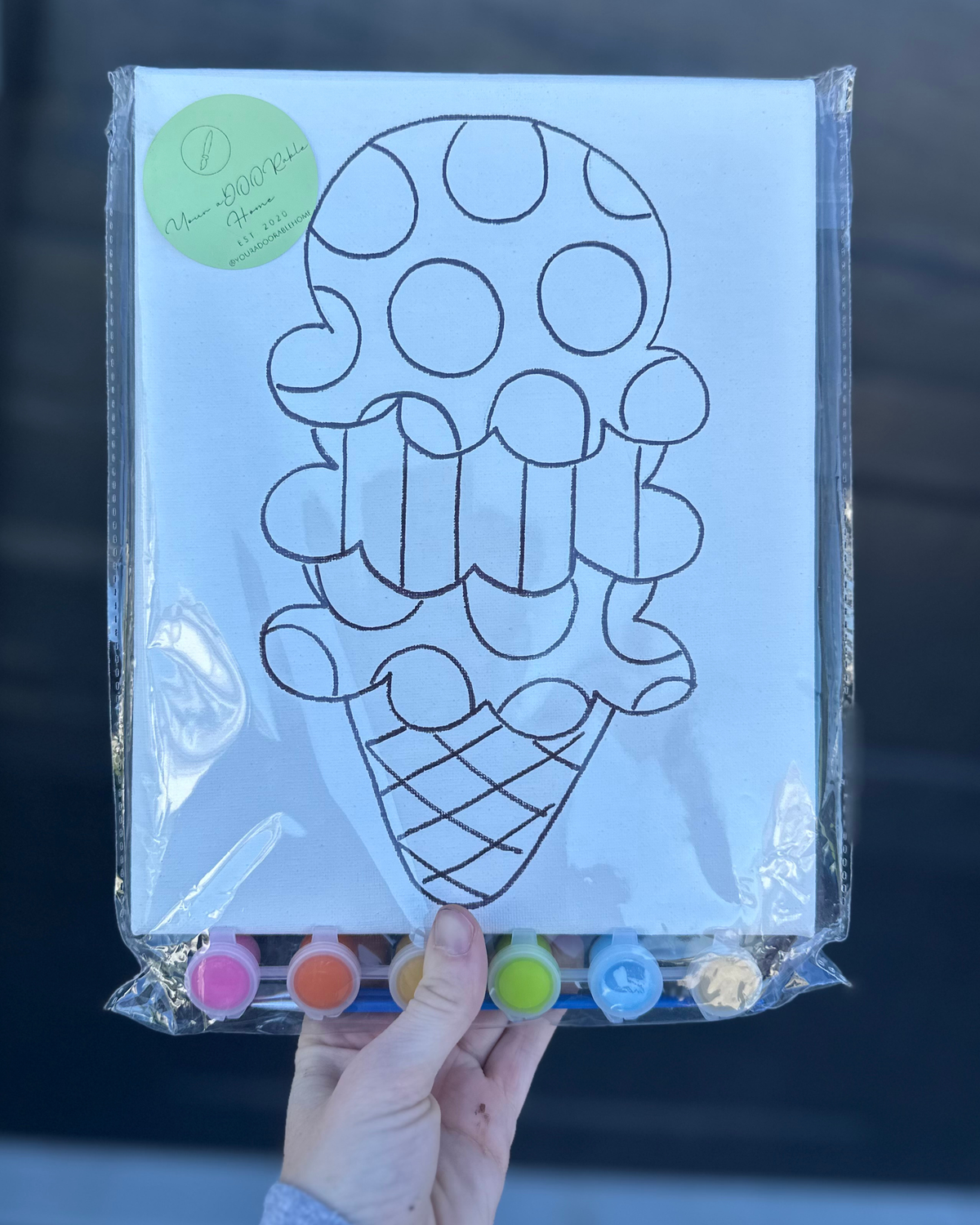 Ice Cream Paint Kit