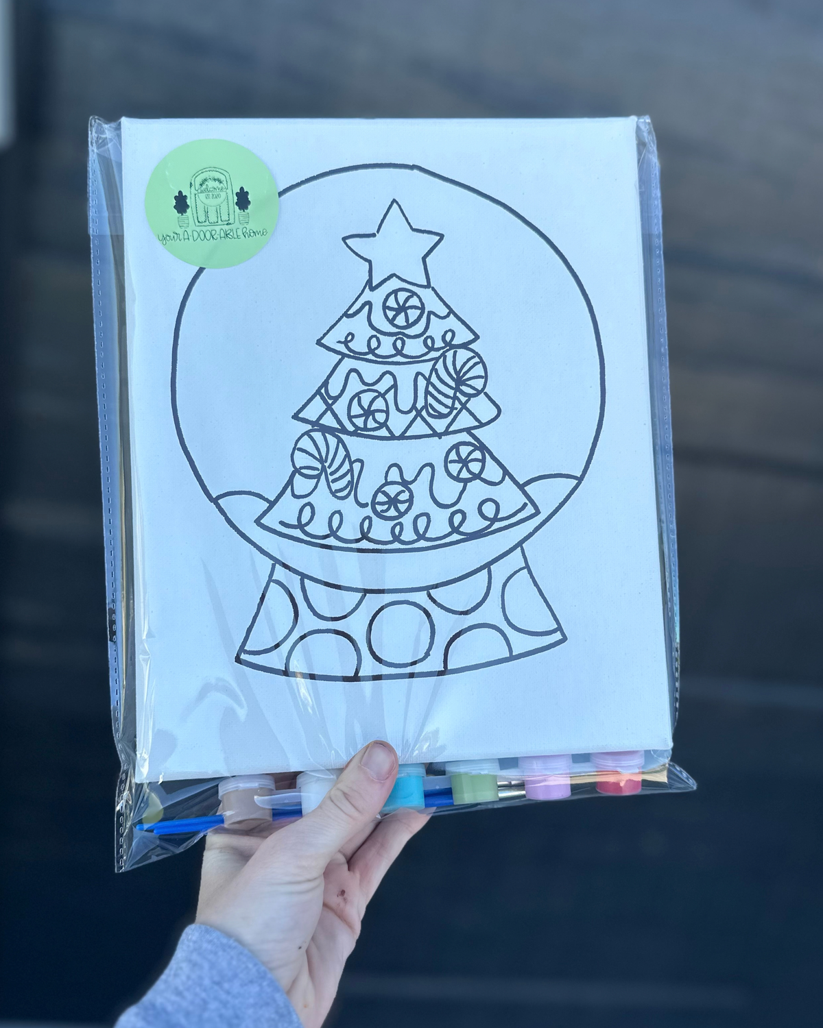Snow Globe Paint Kit