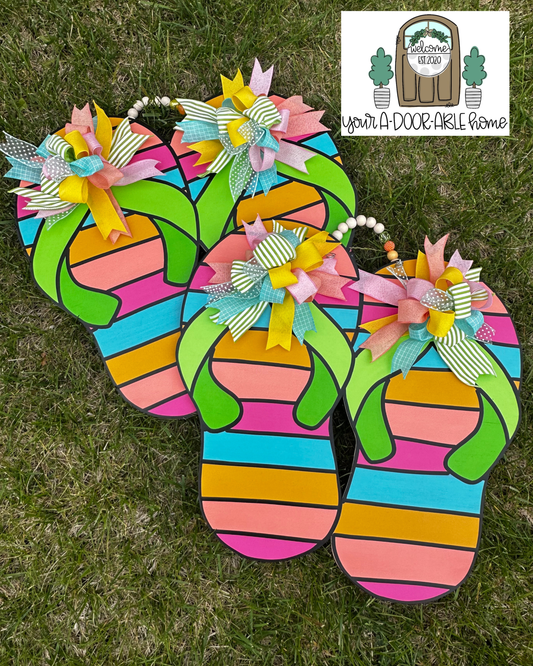 Flip Flops Door Hanger