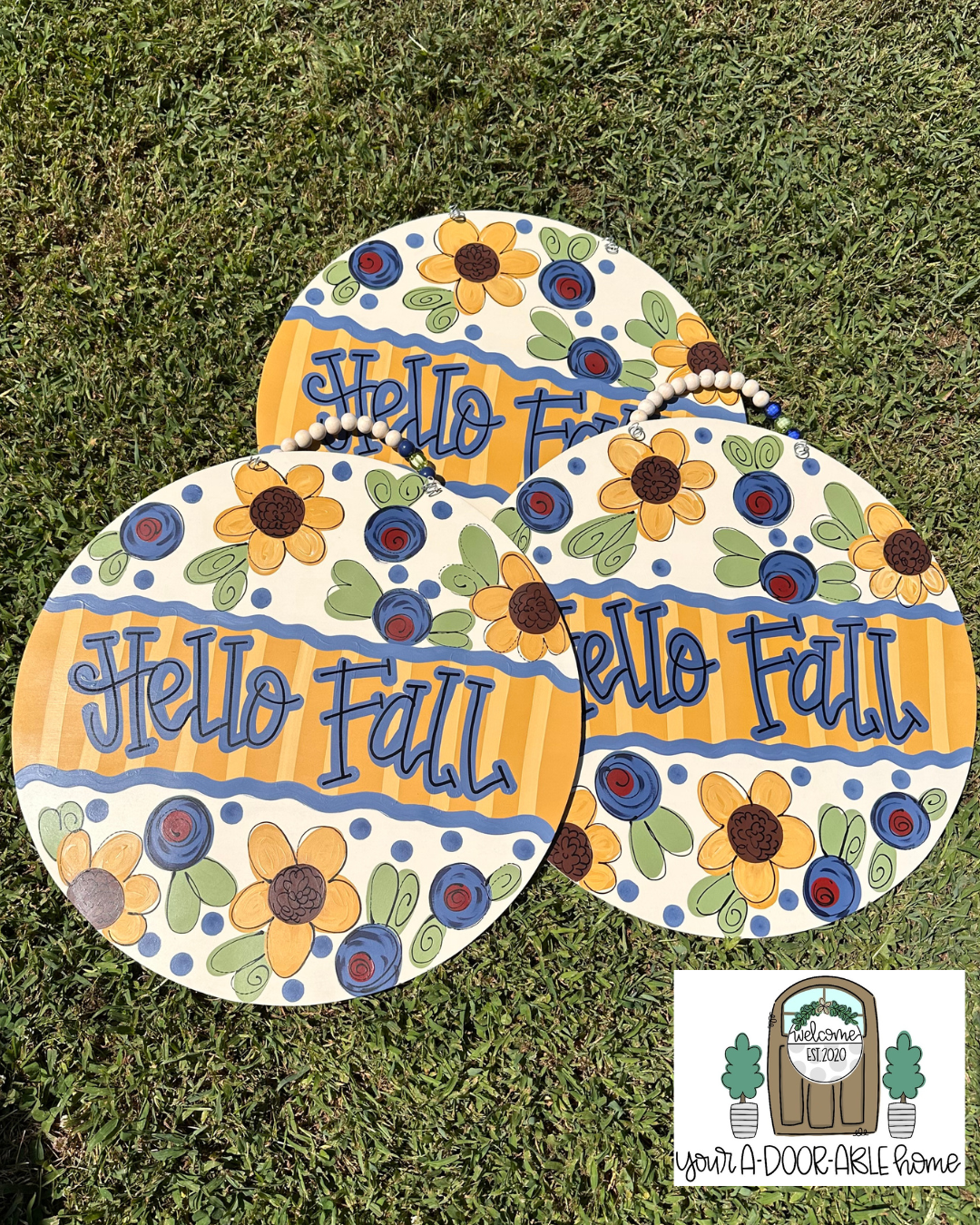Hello Fall Door Hanger