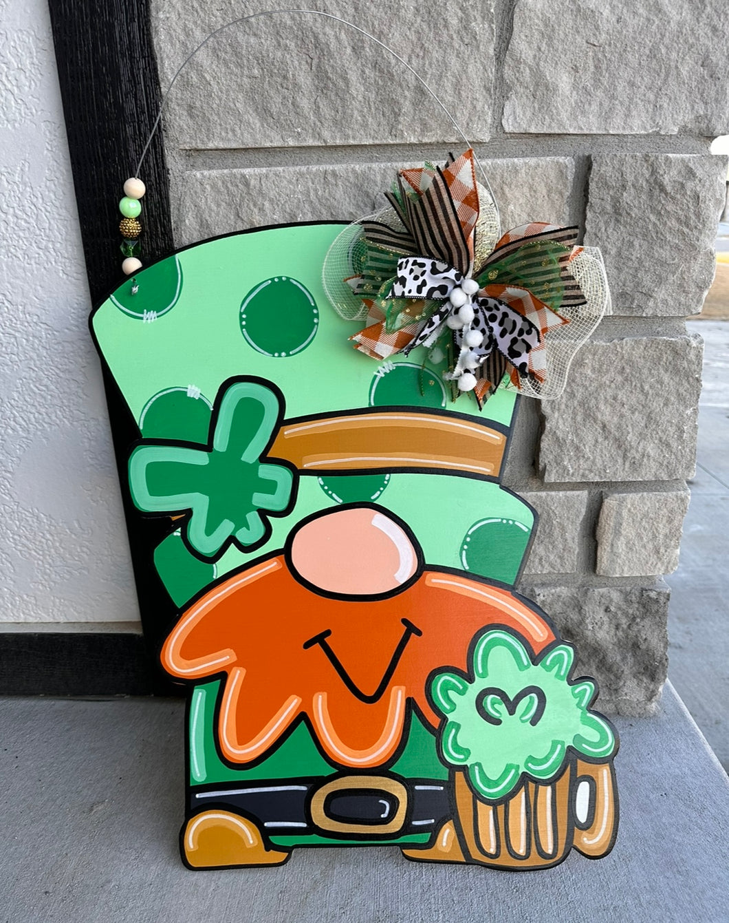 Leprechaun Gnome Door Hanger