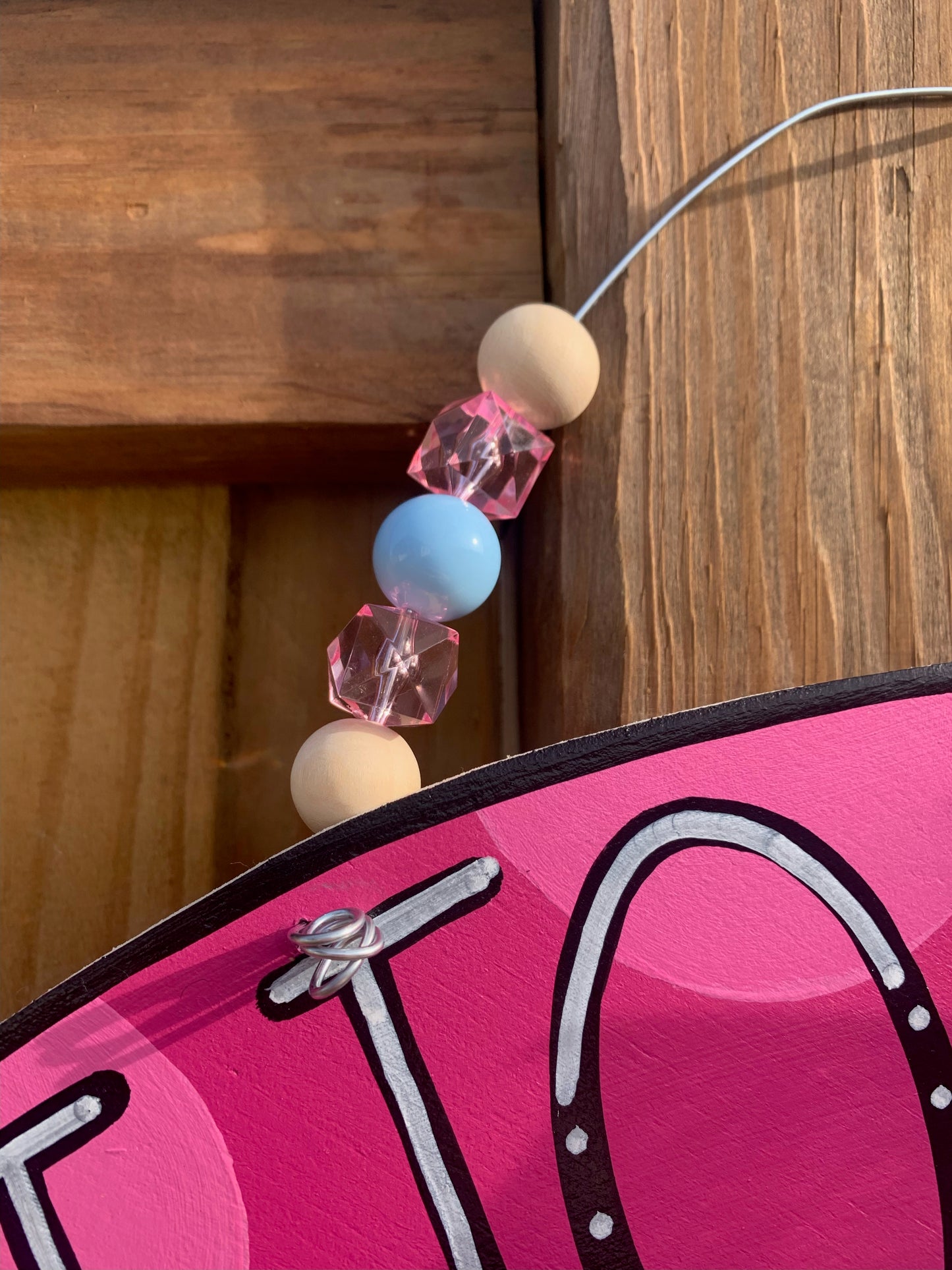 Hogs and Kisses Door Hanger