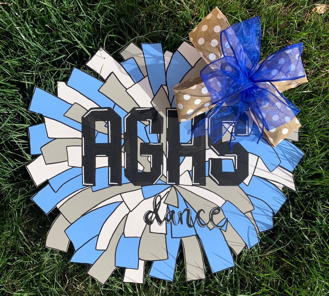 AG Pom Pom Door Hanger