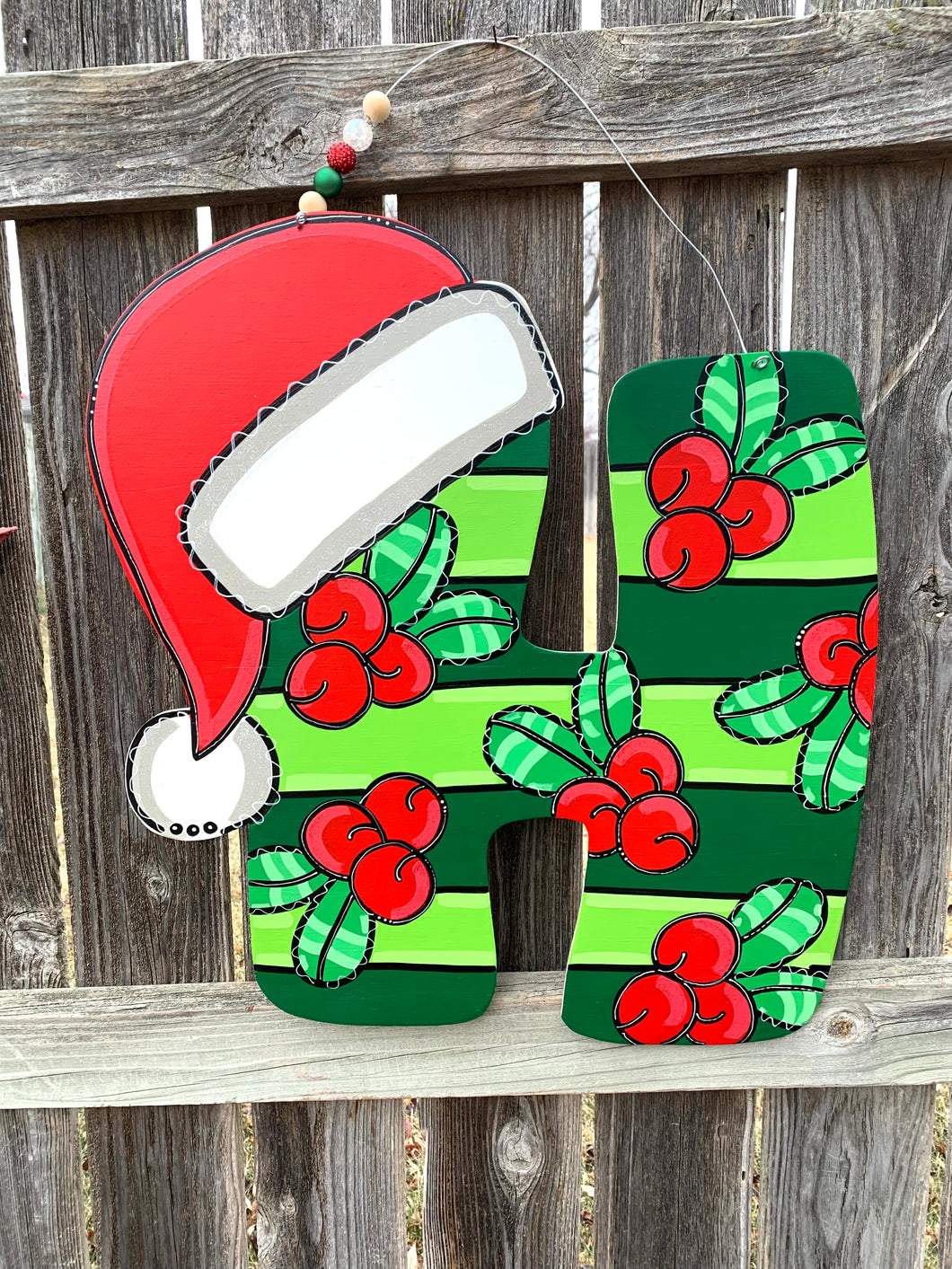 Christmas Santa Letter Door Hanger