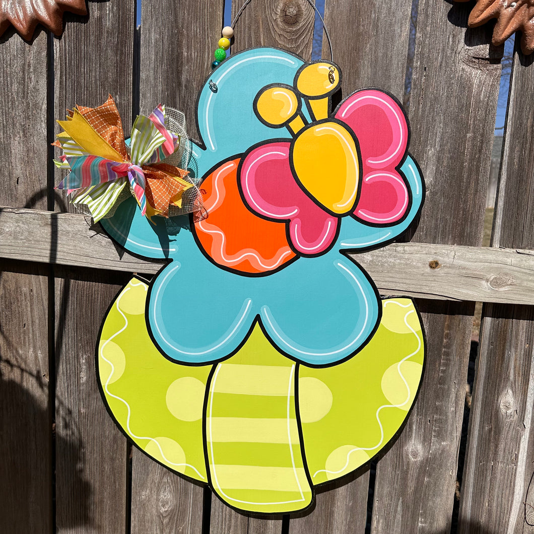 Flower Door Hanger