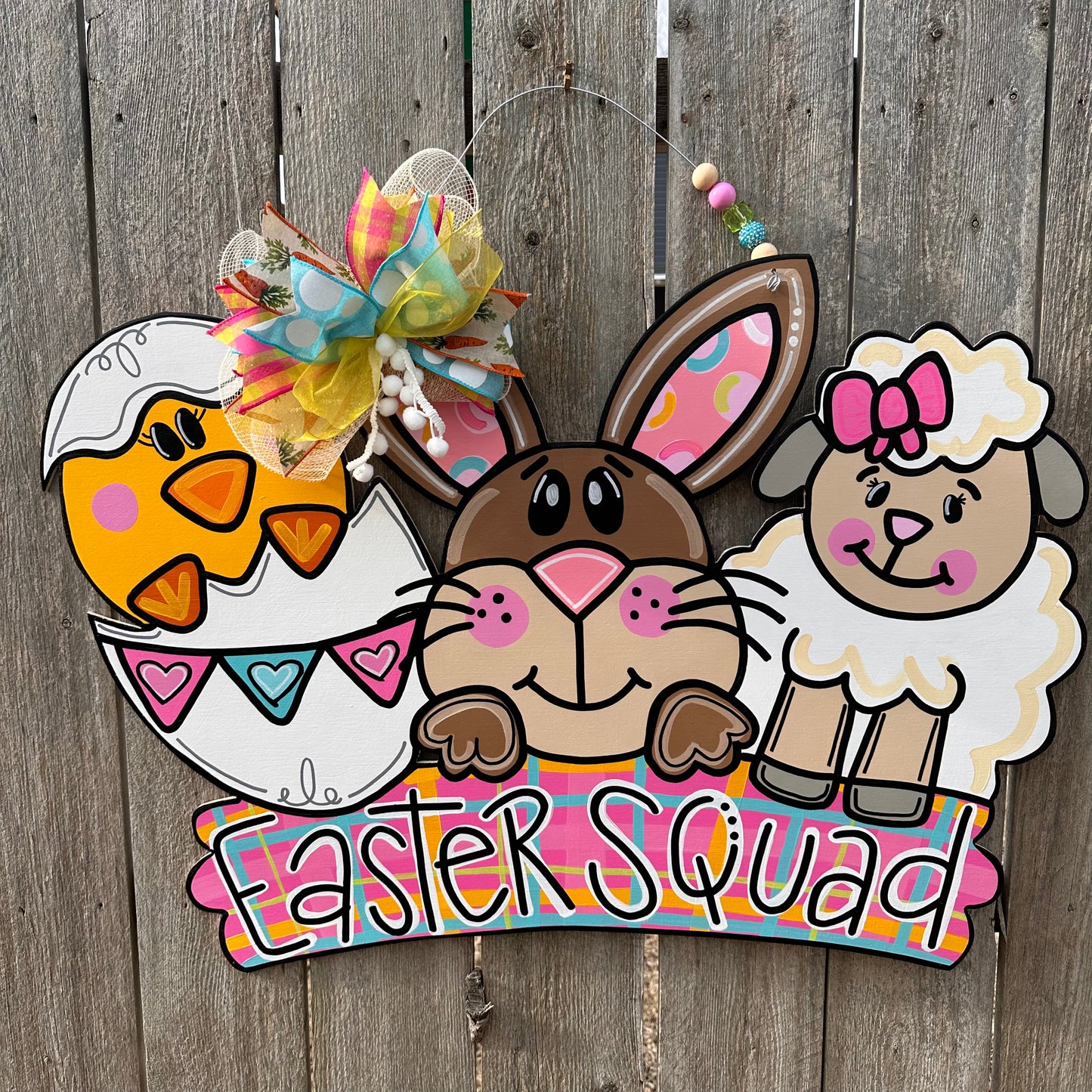Easter Squad Door Hanger