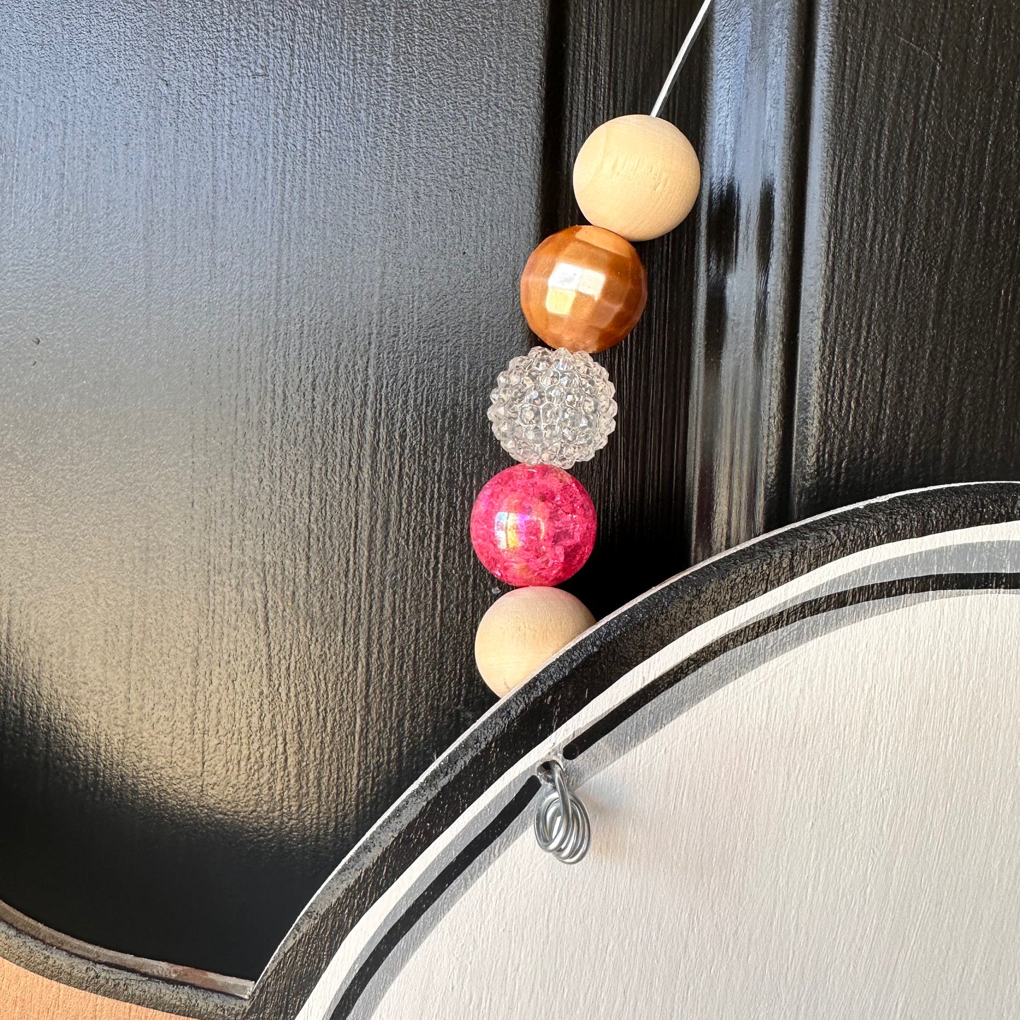 Highland Cow Easter Door Hanger