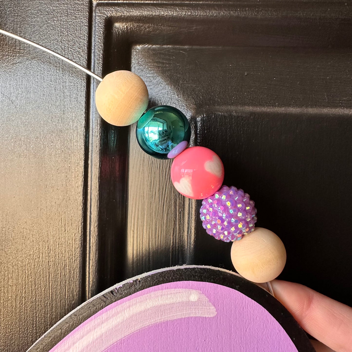 XL Ribbon Leg Bunny Door Hanger